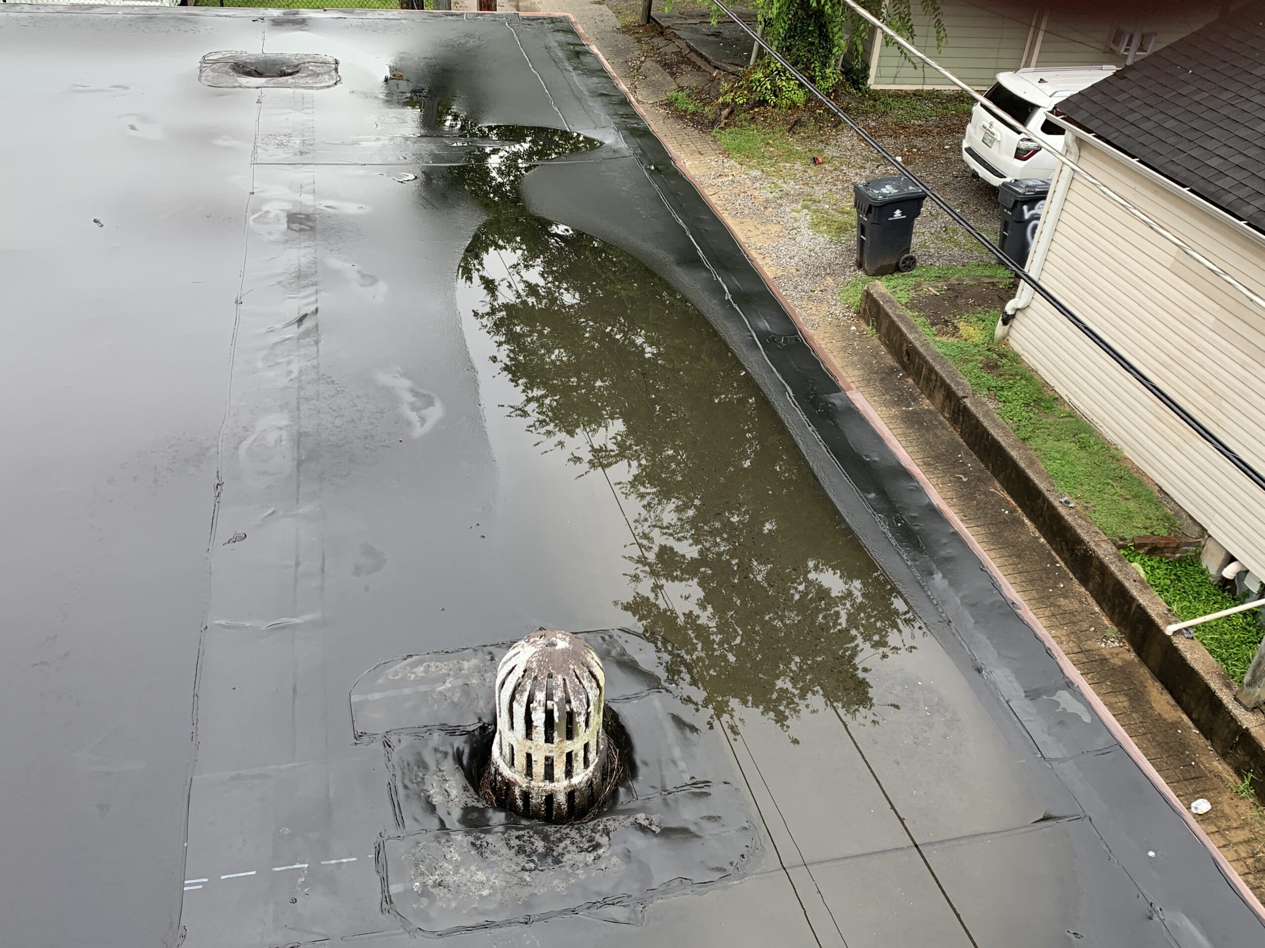 Ponding Water Roof Repair