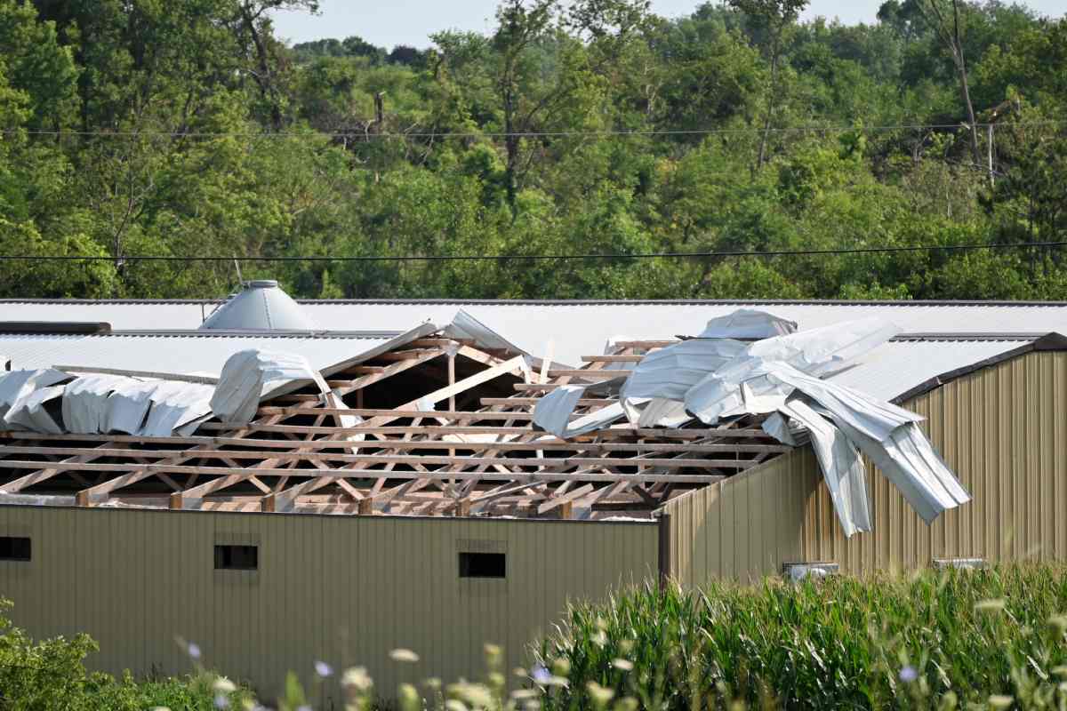 Wind Damage Roof Repair