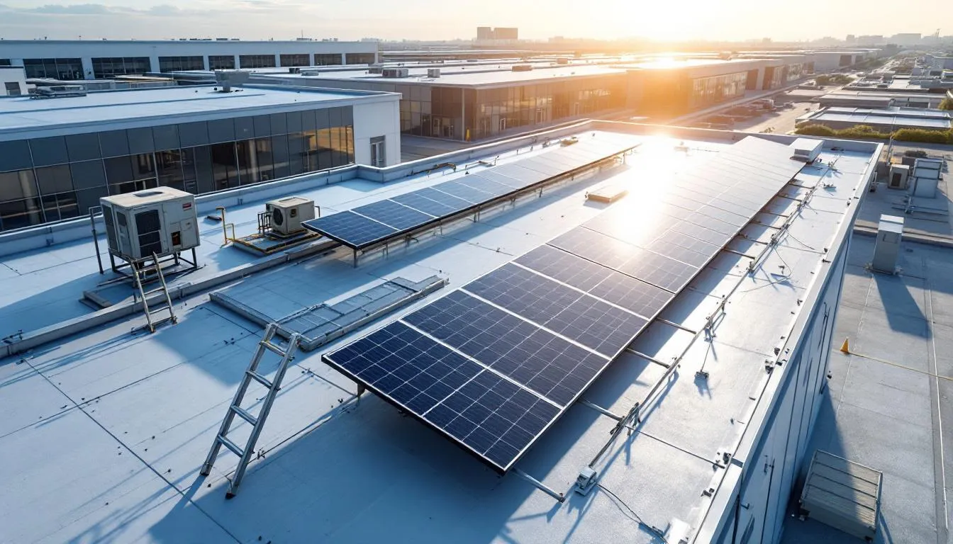 Industrial Flex Space Roofing in Manchester, NH