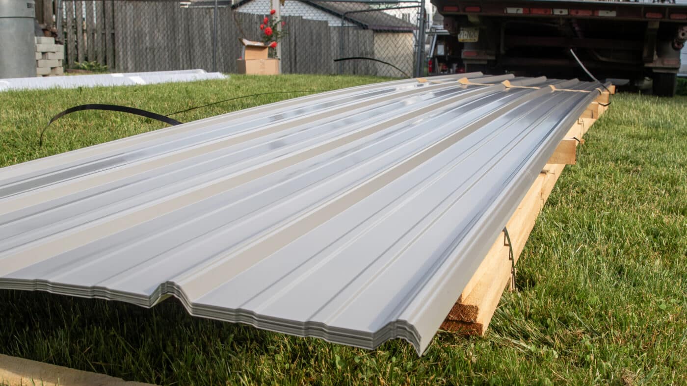 Metal R-Panel Roofing